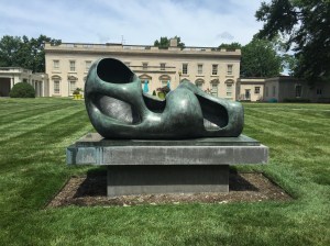 'Reclining Figure' by Henri Moore.